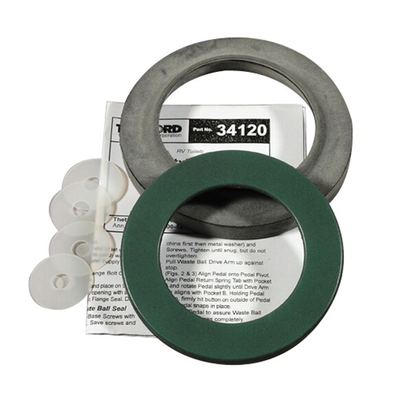 Thetford Thetford 34120 Waste Ball Seal Kit for Style II, Lite, and Plus 34120 - main